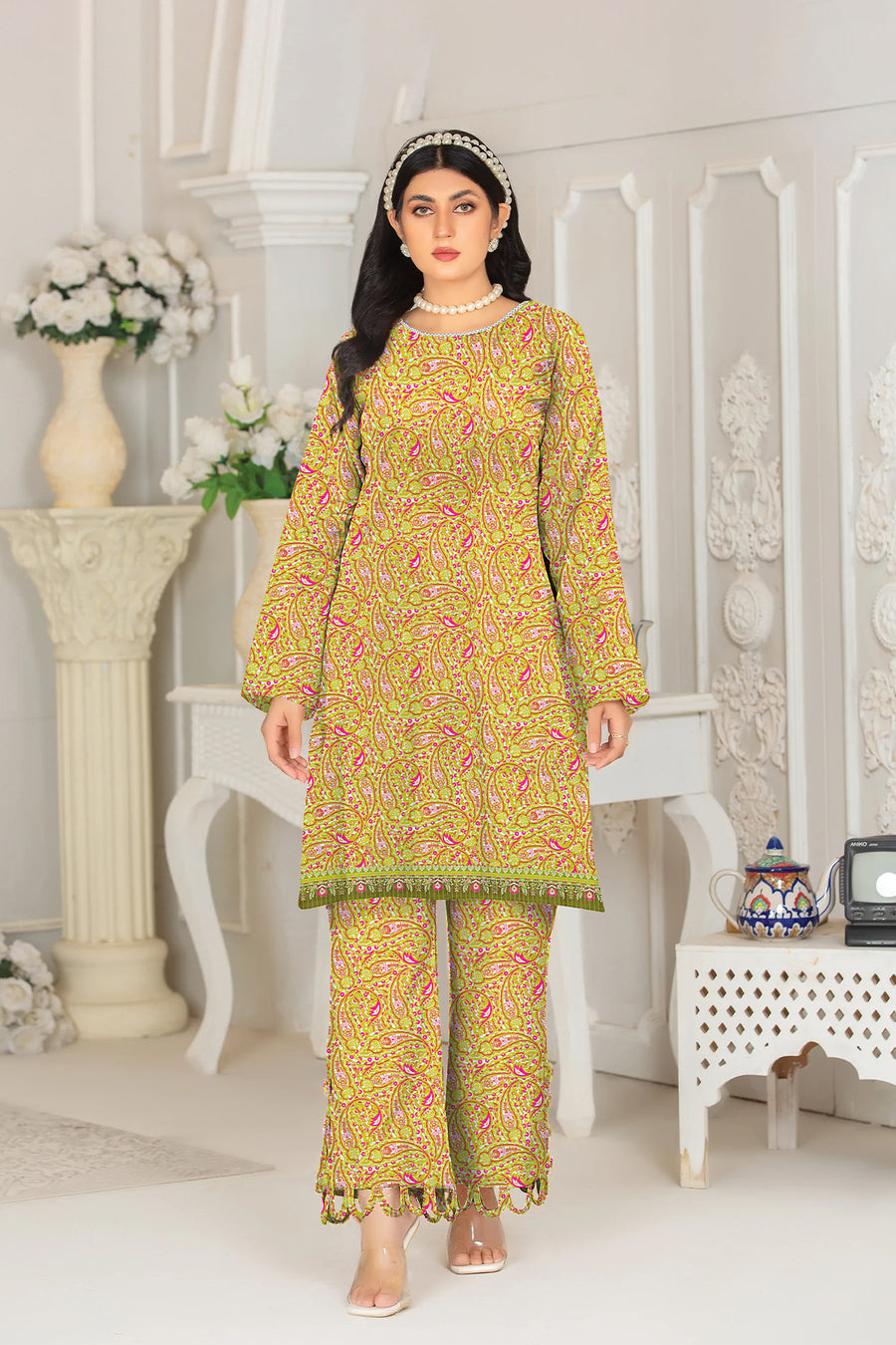 SKU: ADA08 2PCS UNSTITCHED by Safwa Brand