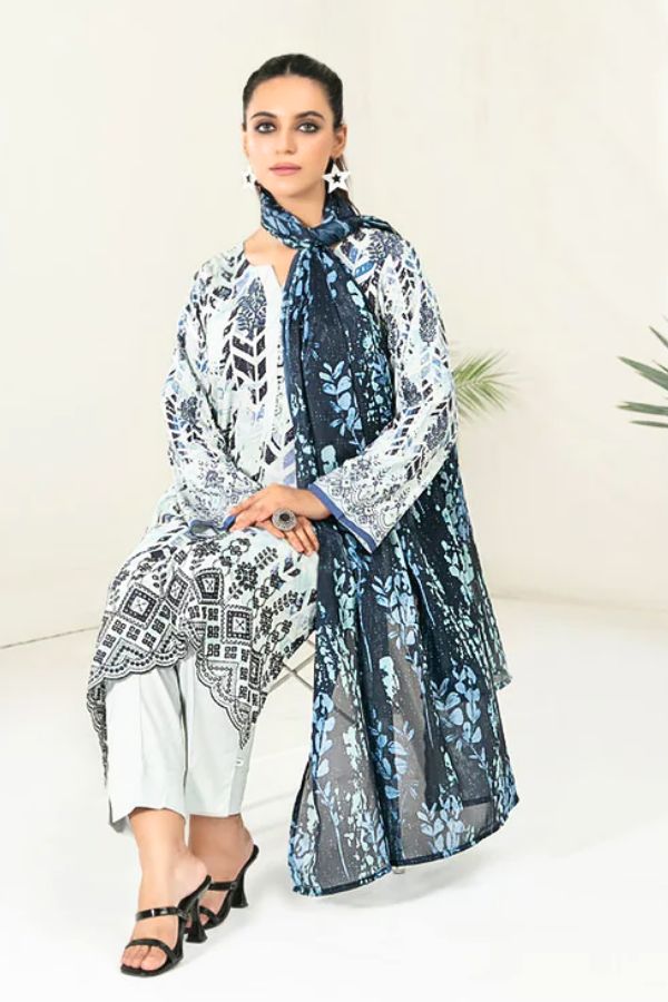 D-3687- Fasha - Tawakkal Fabrics