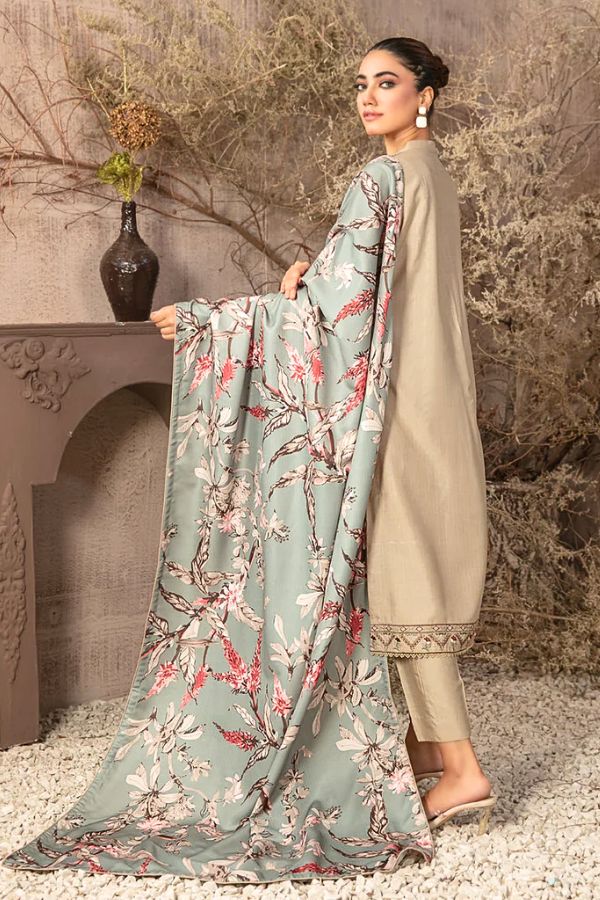 D-4065 -  Saran Ready To Wear Tawakkal Fabrics