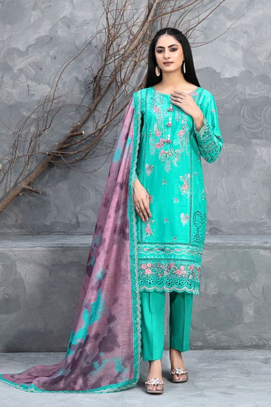 D-2486-Hyza Vol-1- Ready To Wear Lawn By Tawakkal Fabrics