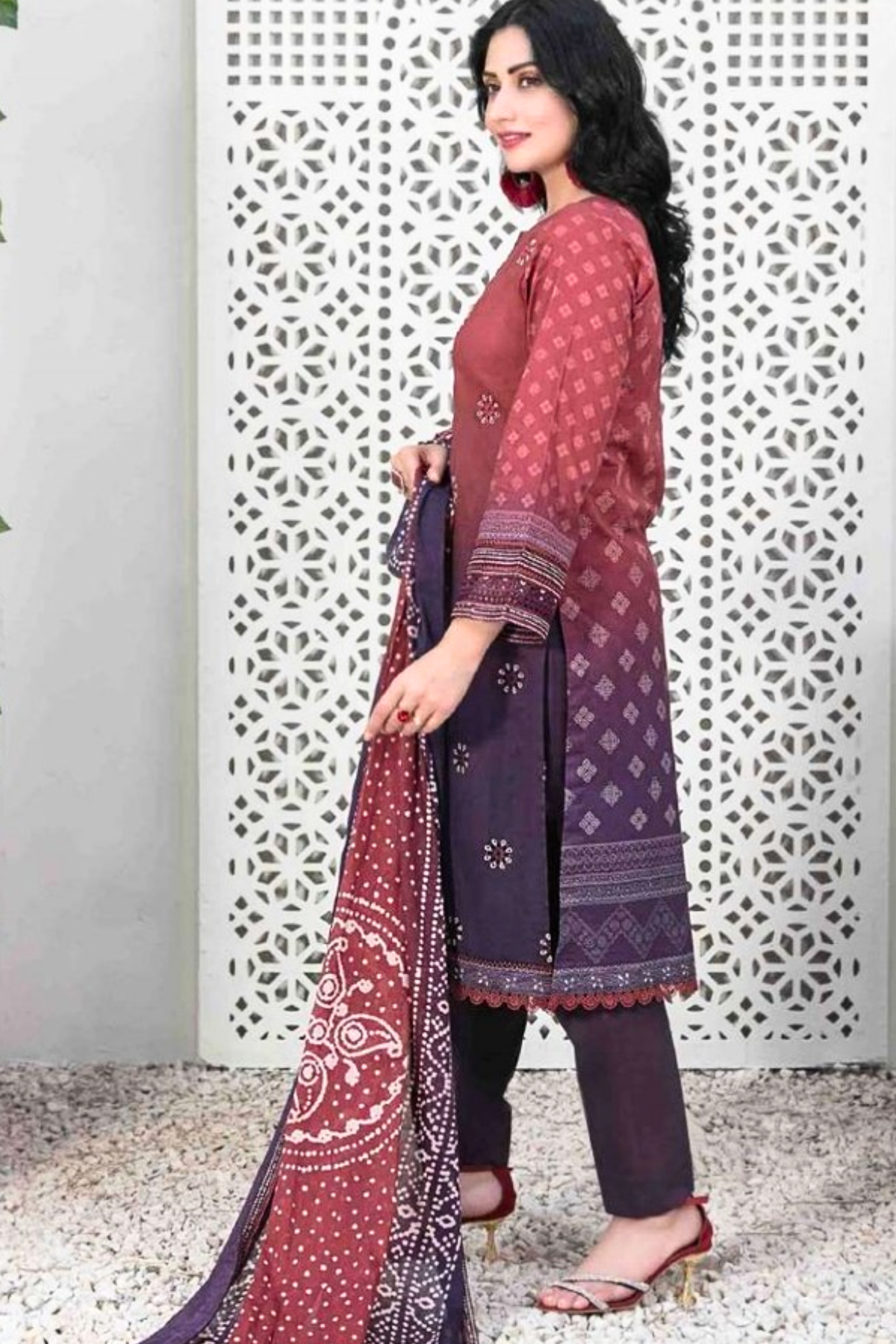 Tawakkal Digital Print Lawn Dupatta